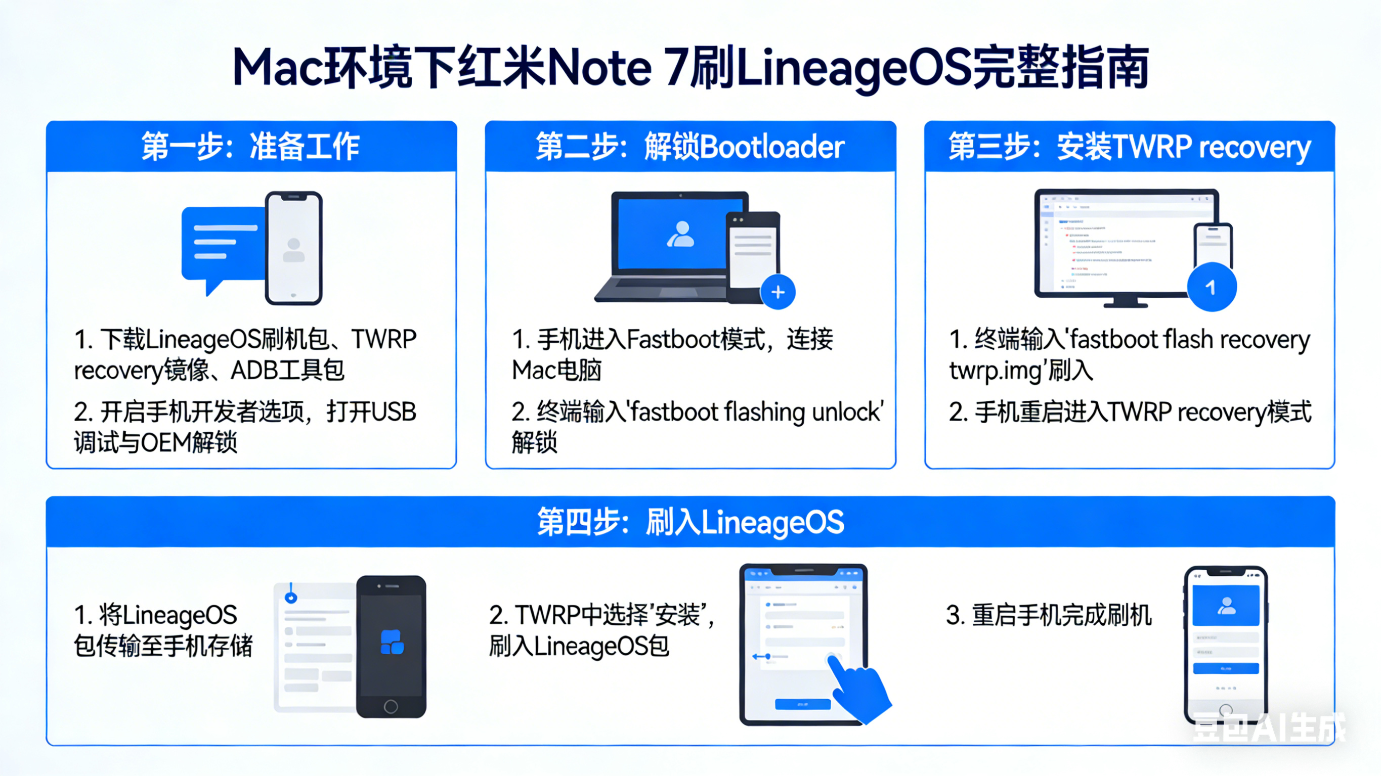 Mac 环境下红米 Note 7 刷 LineageOS 完整指南